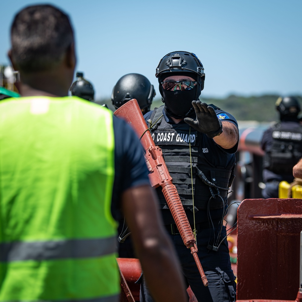 Cutlass Express 2023 participants conduct VBSS training in Mombasa