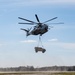 Heavy Lift Team, 26th MEU Marines execute external lift training