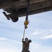 Heavy Lift Team, 26th MEU Marines execute external lift training