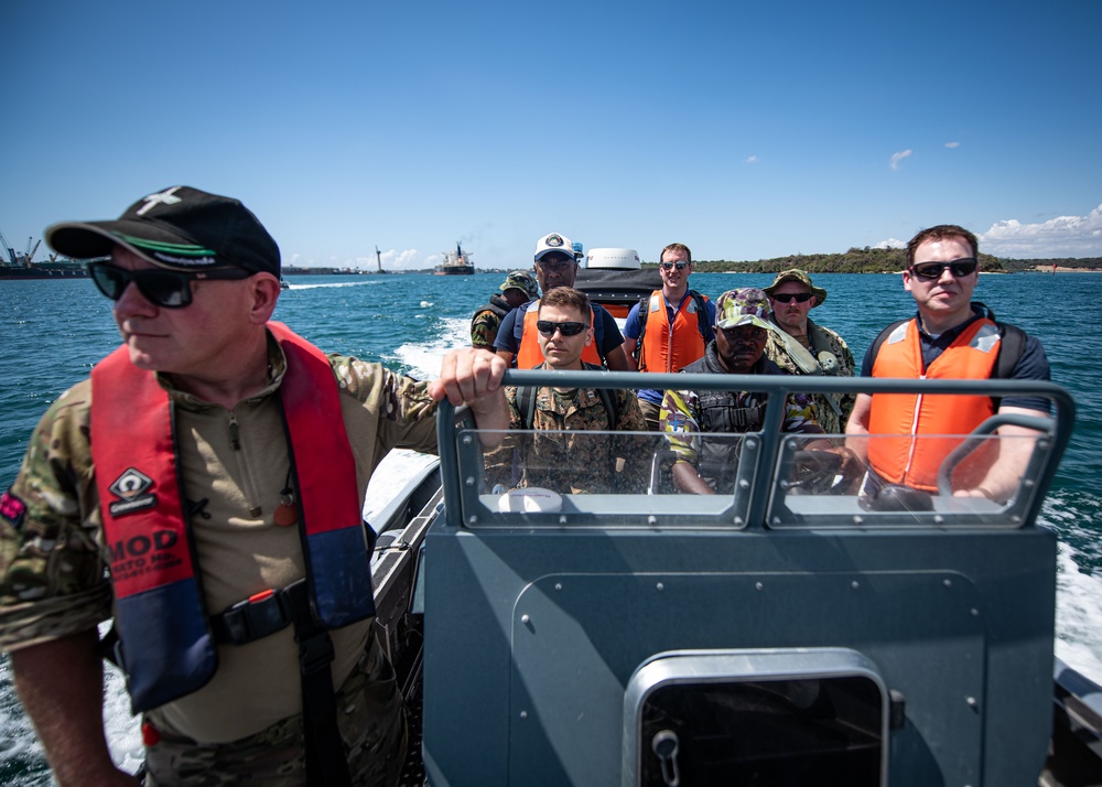 Cutlass Express 2023 participants conduct VBSS training in Mombasa