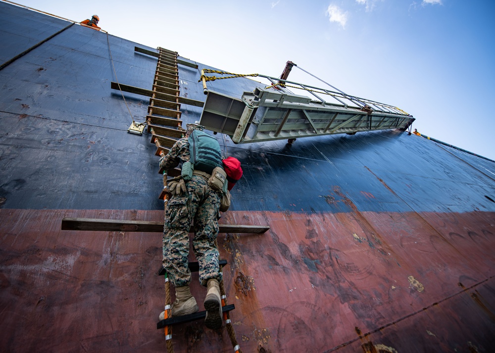 Cutlass Express 2023 participants conduct VBSS training in Mombasa