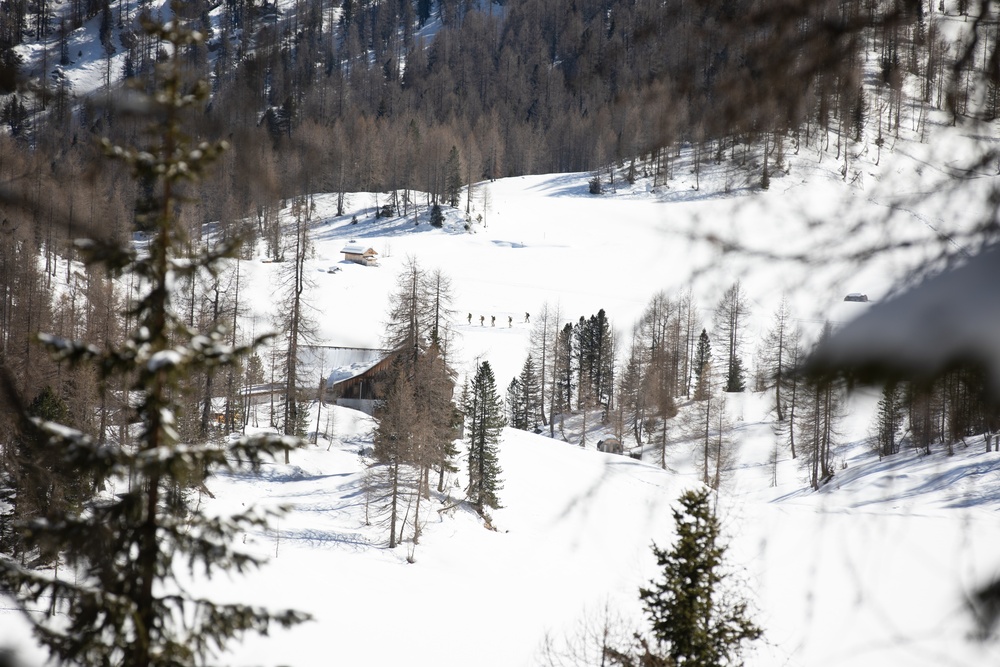 Watching and Waiting: Paratroopers partner with Alpinis for Alpine Star - Winter Resolve 23