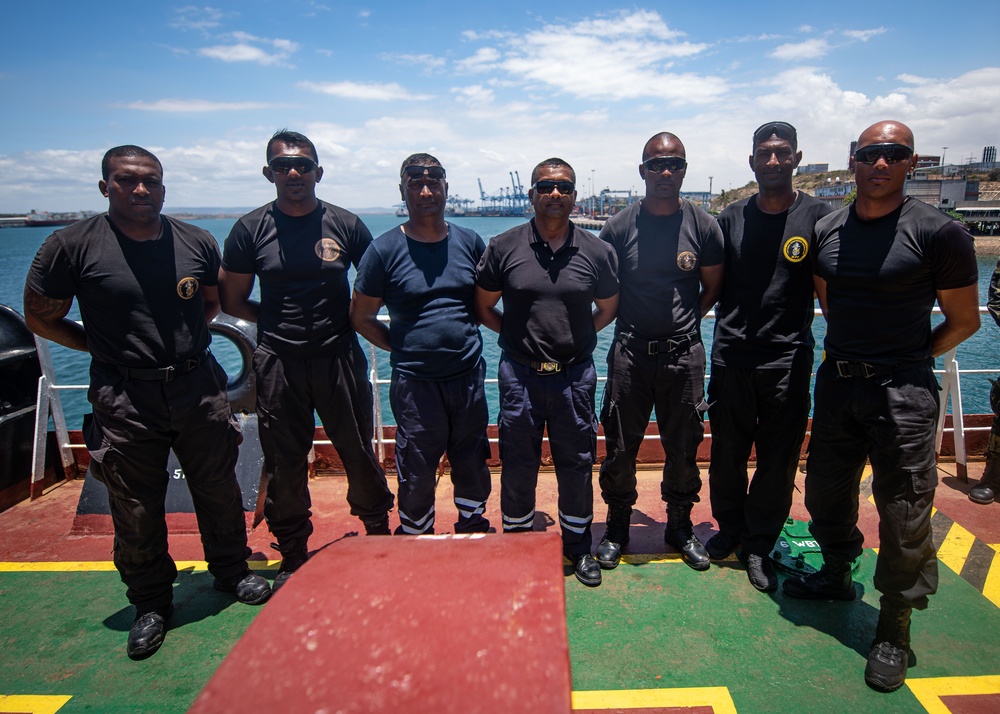 Cutlass Express 2023 participants conduct VBSS training in Mombasa