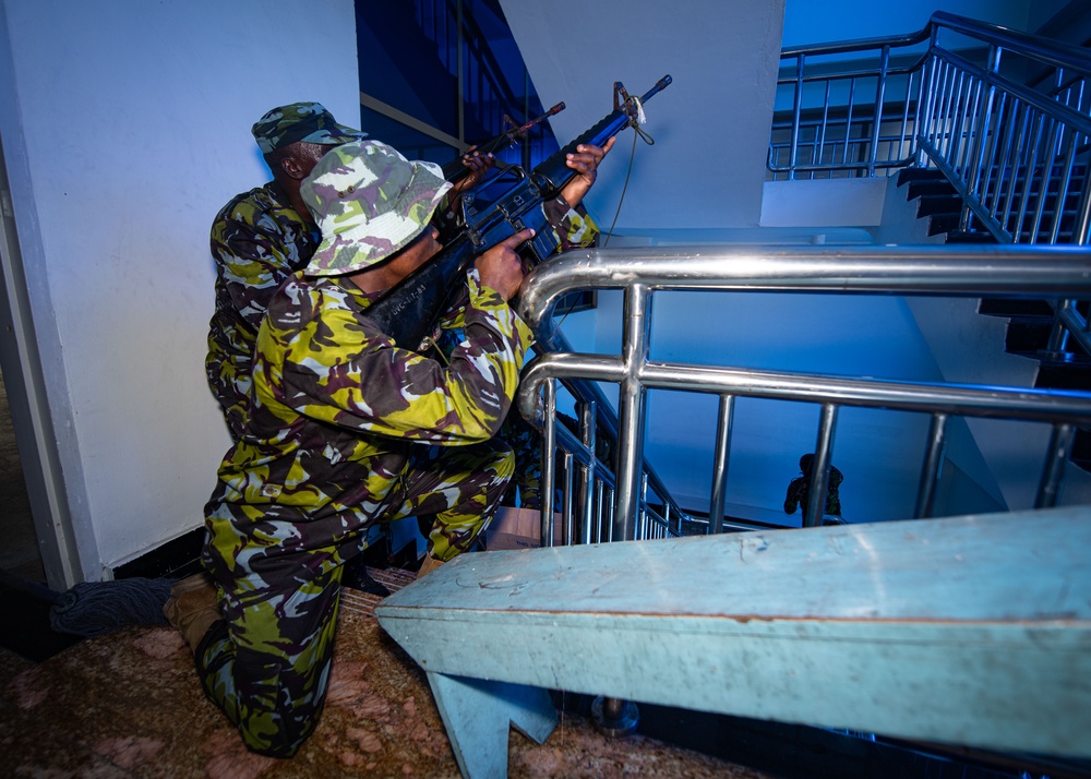 Cutlass Express 2023 participants conduct VBSS training in Mombasa