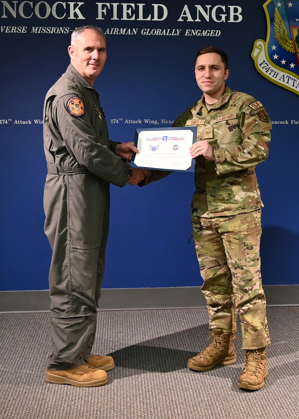 174th Attack Wing Inducts Newest NCOs