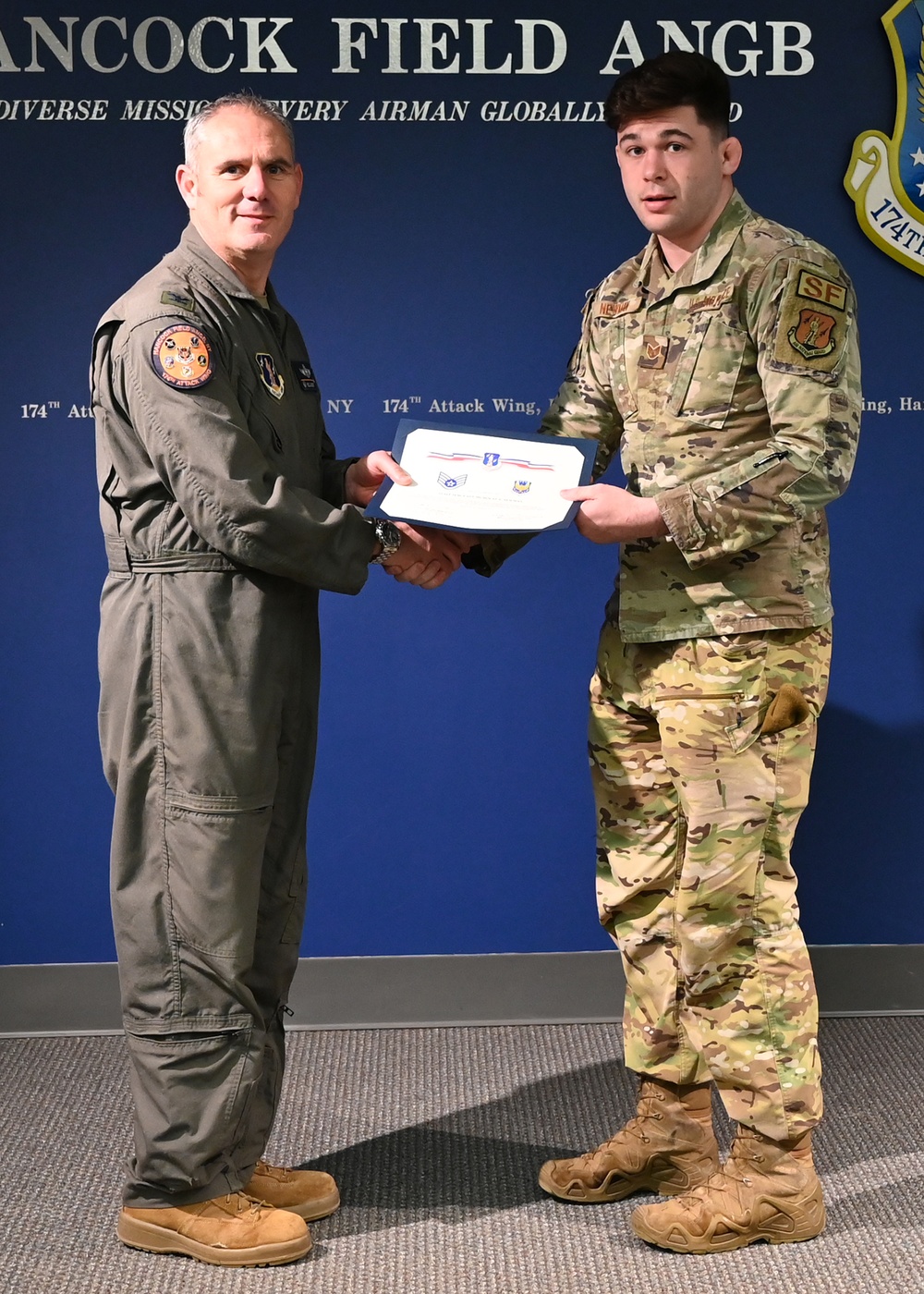 174th Attack Wing Inducts Newest NCOs