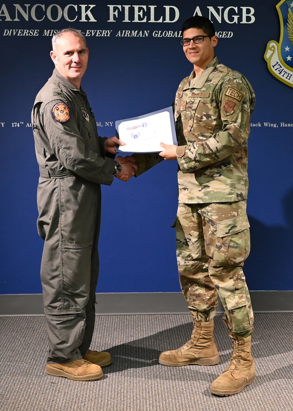 174th Attack Wing Inducts Newest NCOs