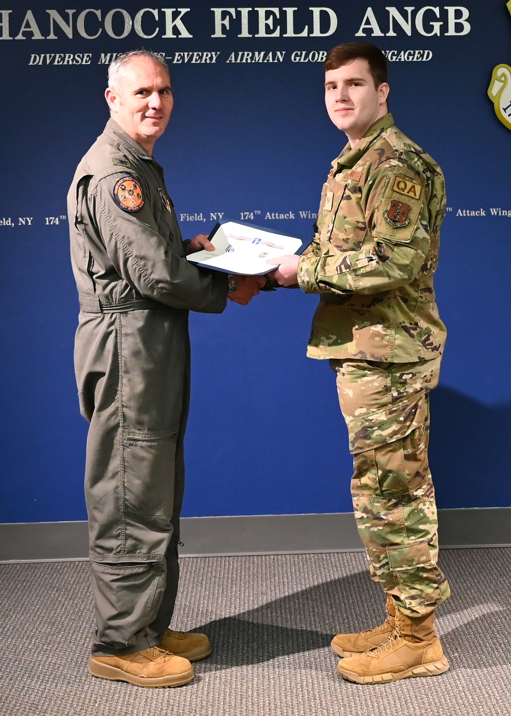 174th Attack Wing Inducts Newest NCOs