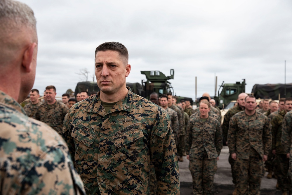 26th MEU promotes its newest Lieutenant Colonel