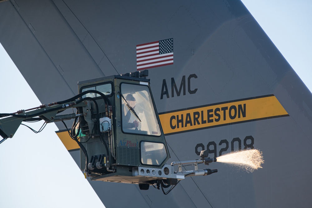 JB Charleston’s flight line on Fridays