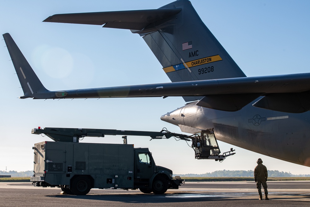 JB Charleston’s flight line on Fridays