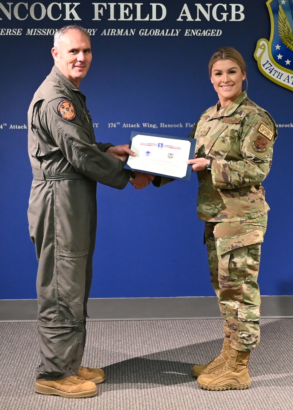 174th Attack Wing Inducts Newest Senior NCOs