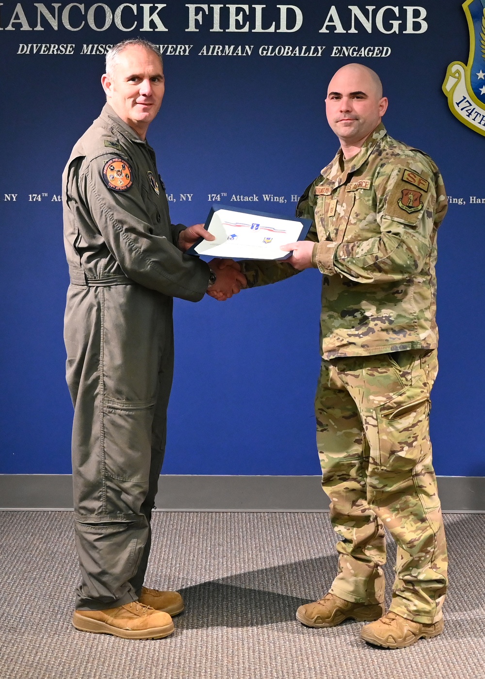 174th Attack Wing Inducts Newest Senior NCOs