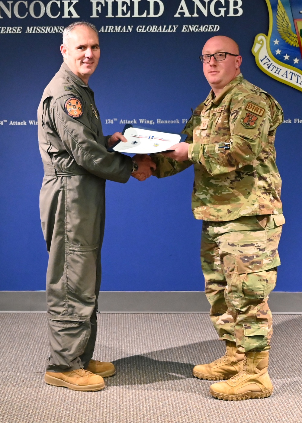 174th Attack Wing Inducts Newest Senior NCOs