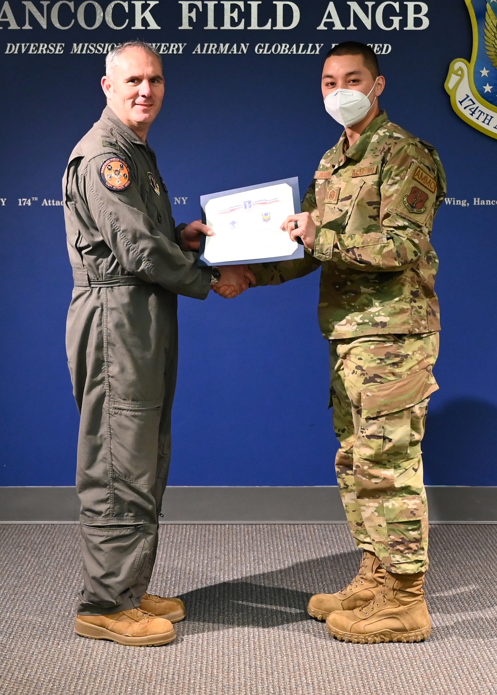 174th Attack Wing Inducts Newest Senior NCO