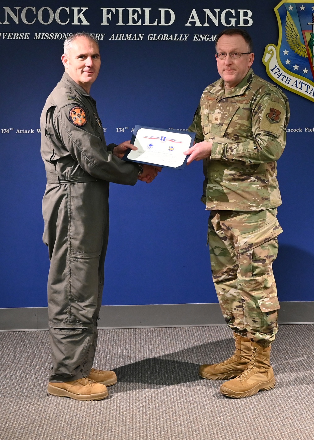 174th Attack Wing Inducts Newest Senior NCOs