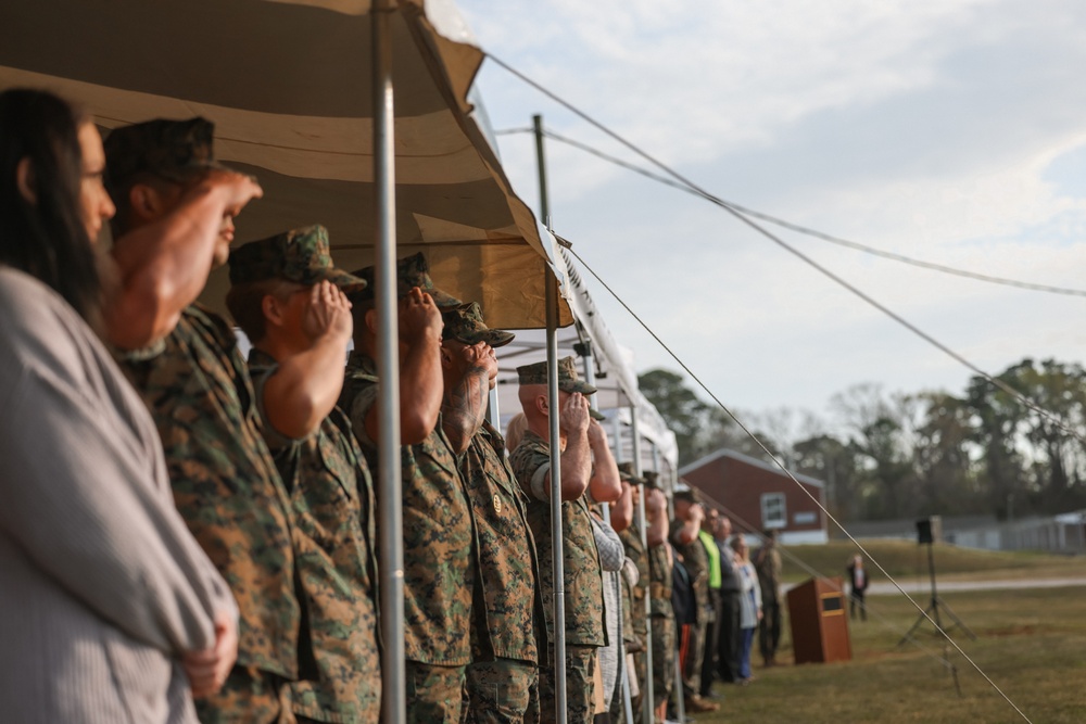 Command Logistics Battalion 8 Change of Command Ceremony