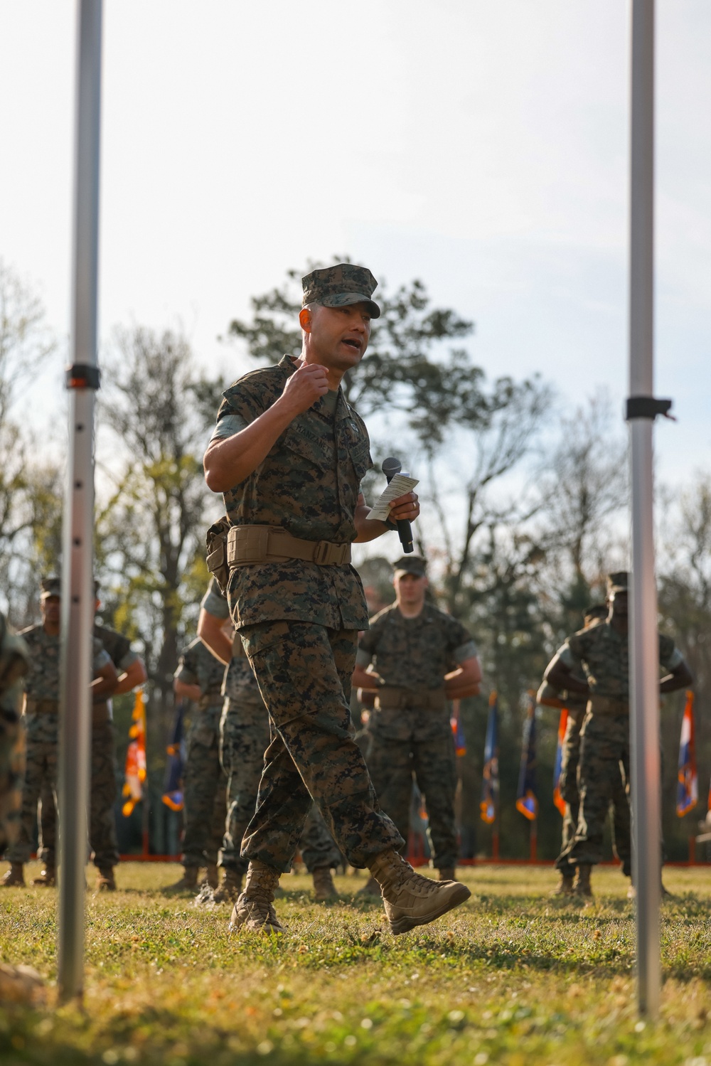 Command Logistics Battalion 8 Change of Command Ceremony