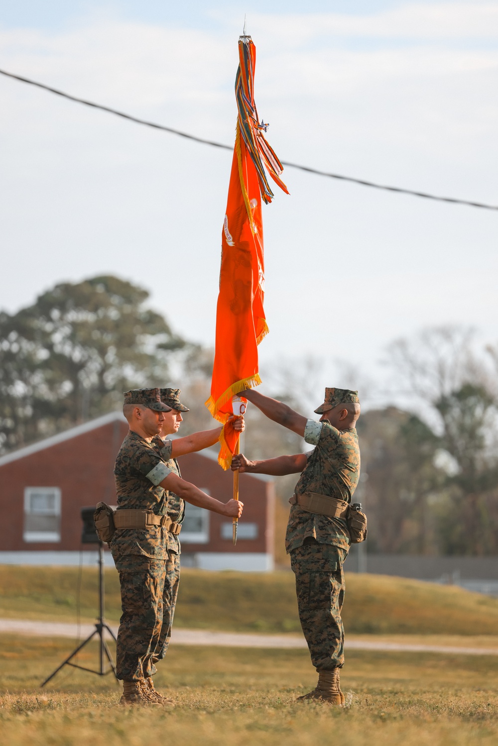 Command Logistics Battalion 8 Change of Command Ceremony