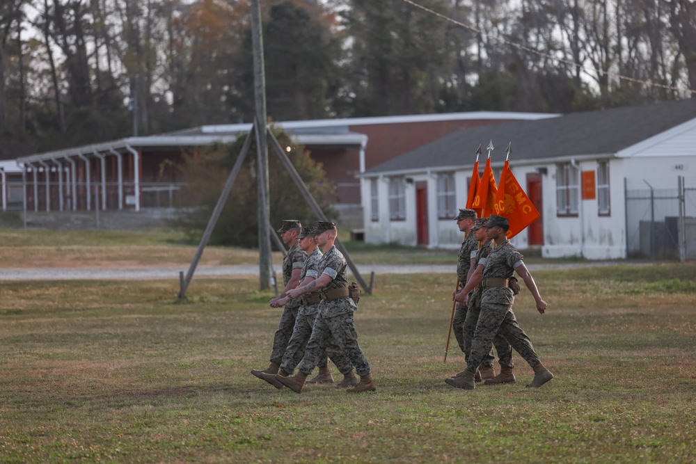 Command Logistics Battalion 8 Change of Command Ceremony