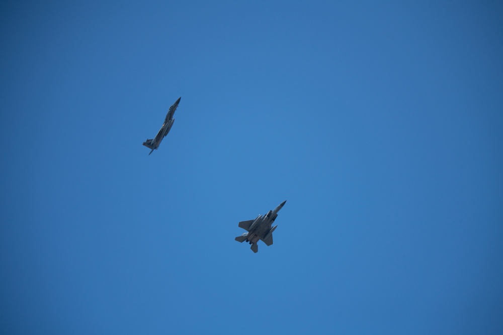 123rd Fighter Squadron conducts morning sortie