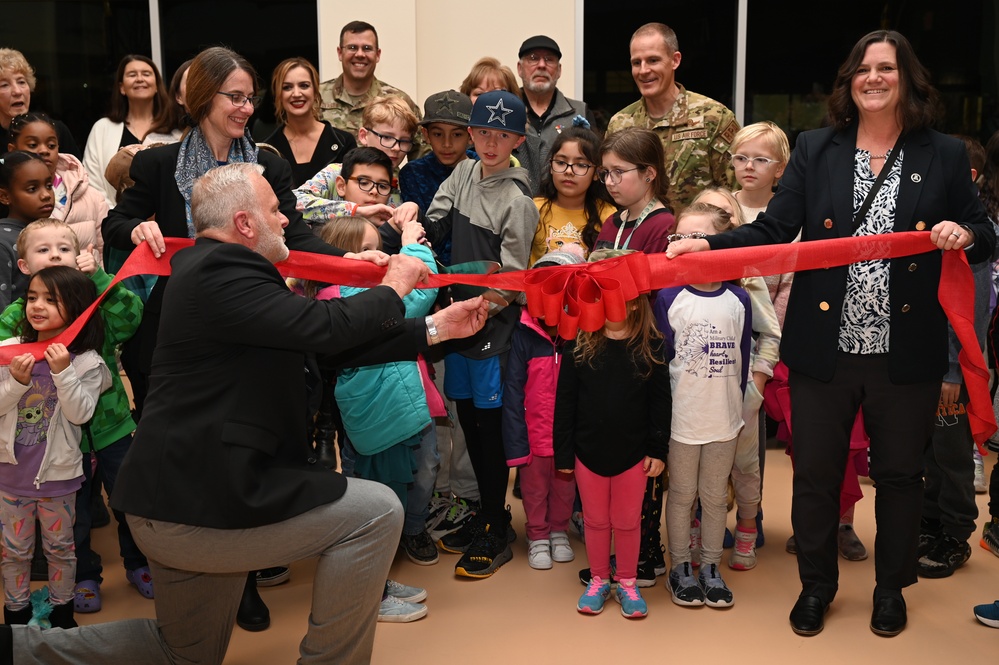 APS and Holloman unveil new school house