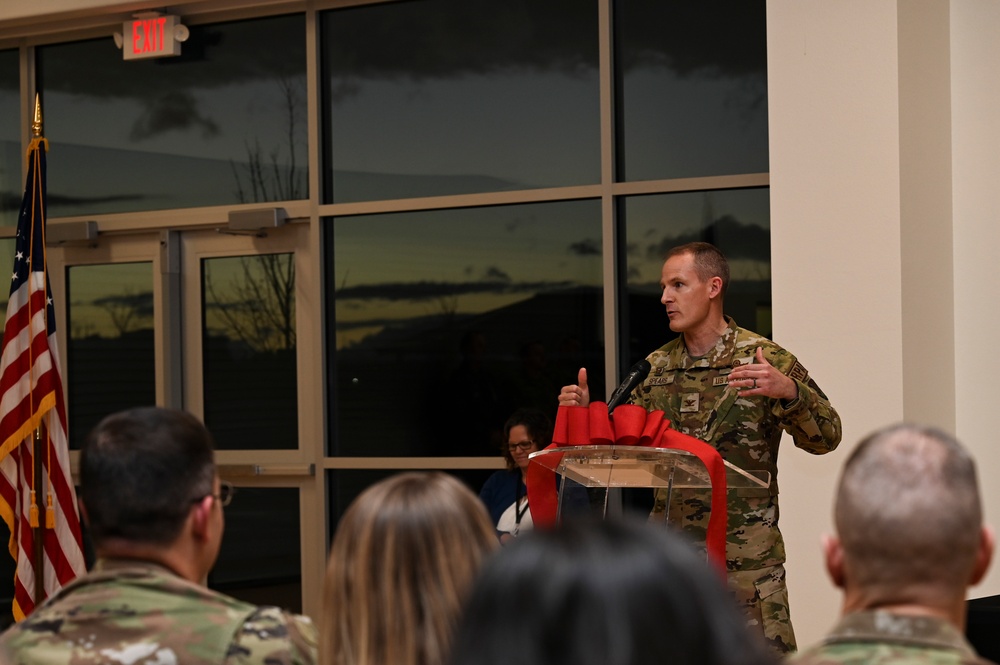 APS and Holloman unveil new school house