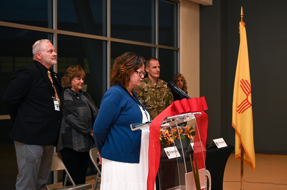 APS and Holloman unveil new school house