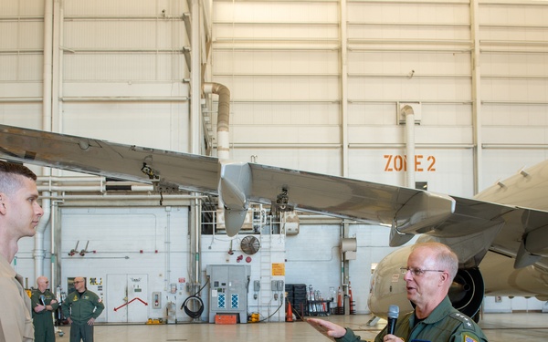 USFF Speaks to VP-8 Sailor