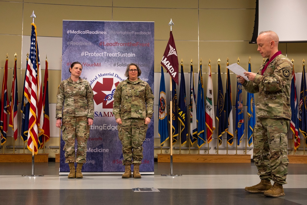 USAMMDA team gathers for command town hall, awards presentation