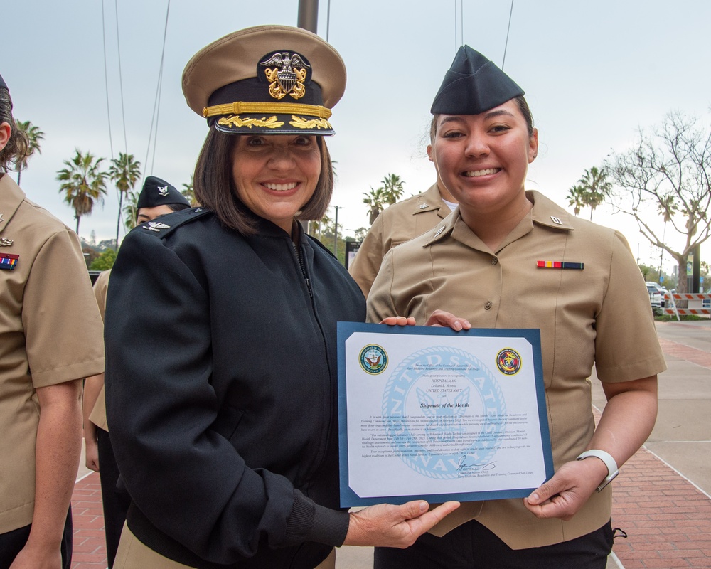 NMRTC San Diego Awards Shipmate of the Month