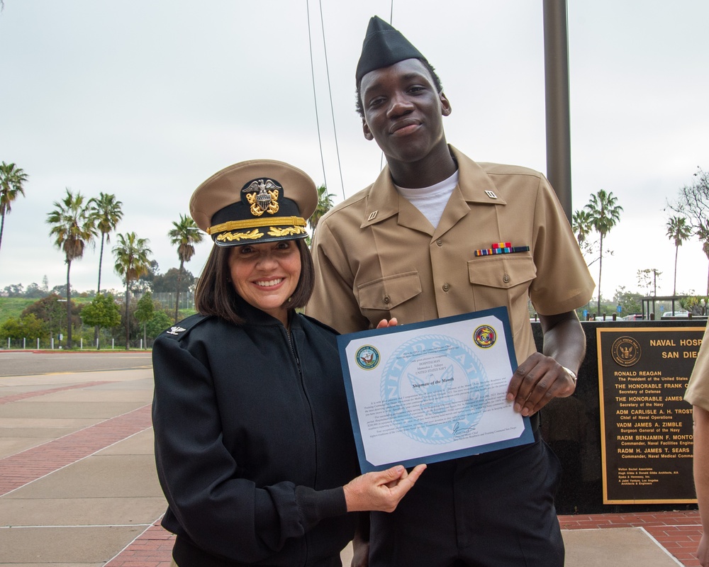 NMRTC San Diego Awards Shipmate of the Month