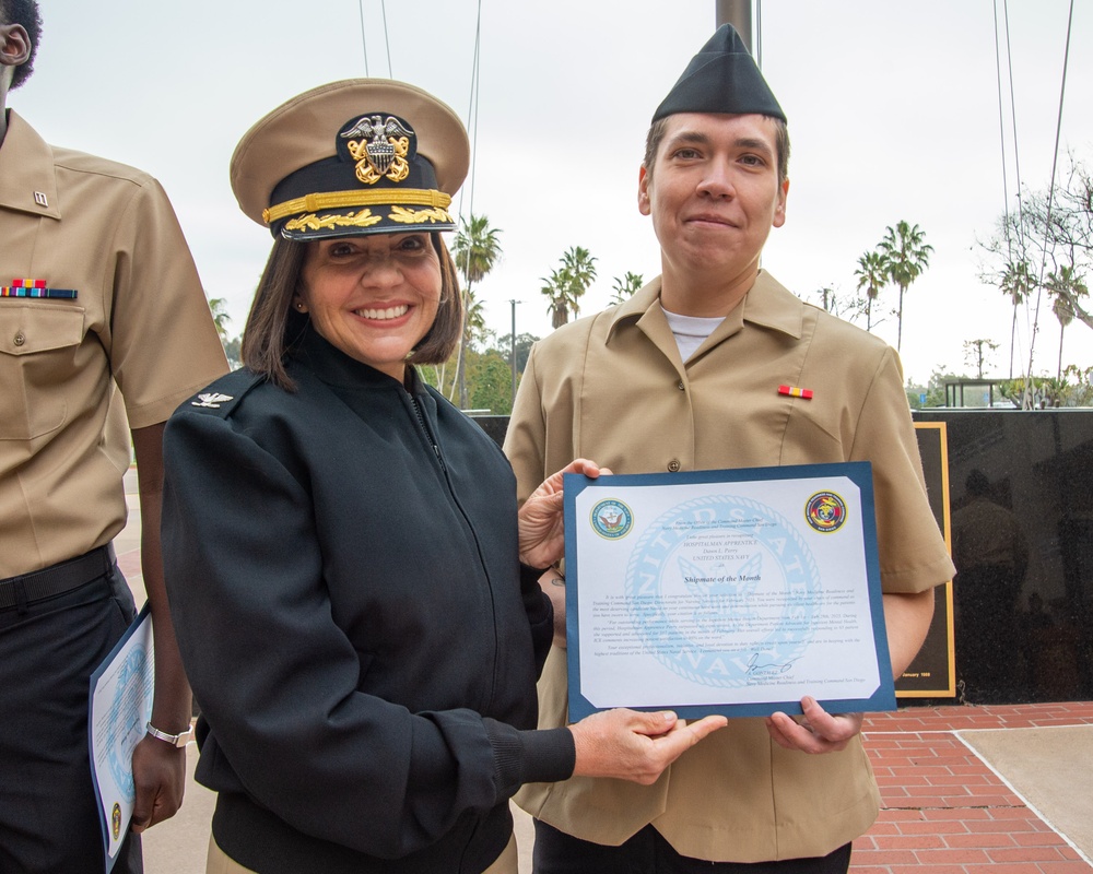 NMRTC San Diego Awards Shipmate of the Month