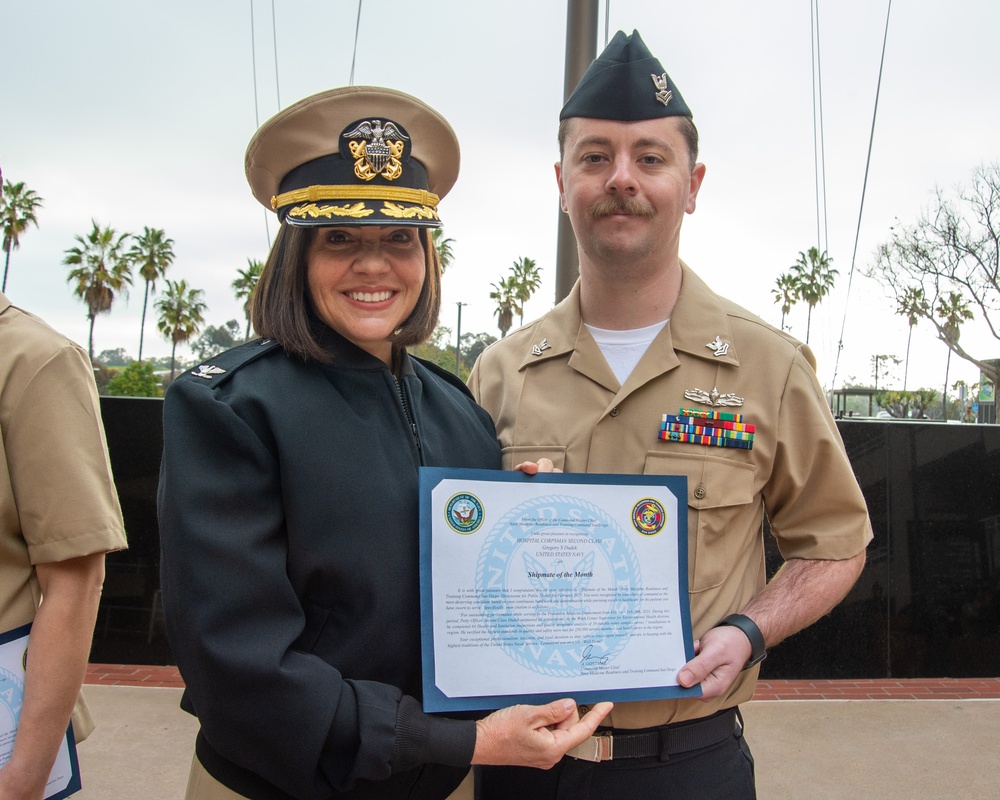 NMRTC San Diego Awards Shipmate of the Month