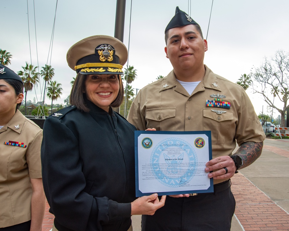 NMRTC San Diego Awards Shipmate of the Month