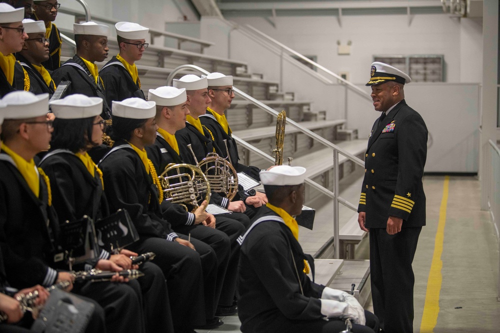 Recruit Training Command Pass in Review