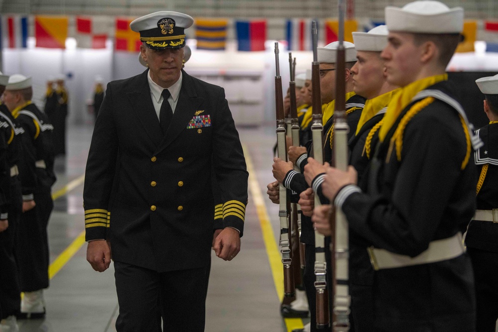 Recruit Training Command Pass in Review