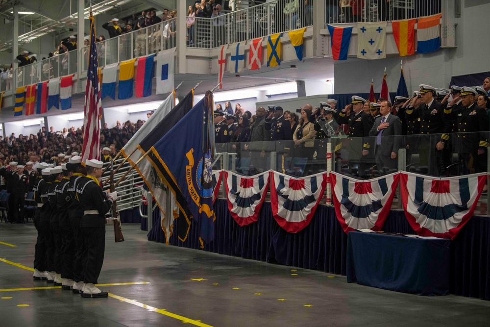 Recruit Training Command Pass in Review