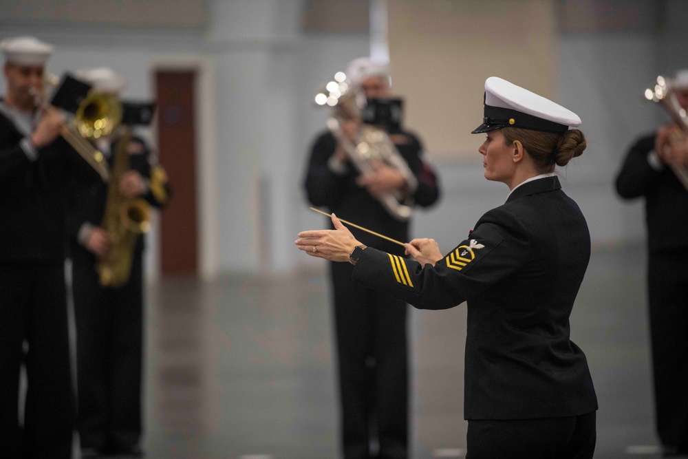 Recruit Training Command Pass in Review