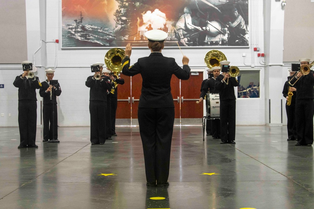 Recruit Training Command Pass in Review