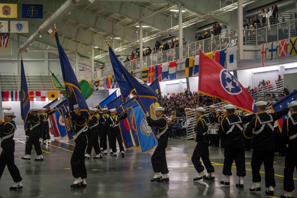 Recruit Training Command Pass in Review