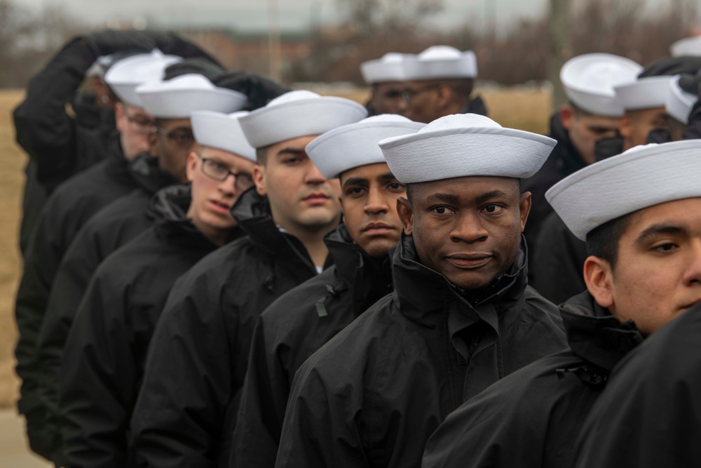 Recruit Training Command Pass in Review