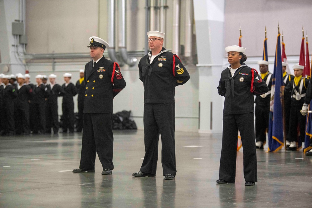 Recruit Training Command Pass in Review