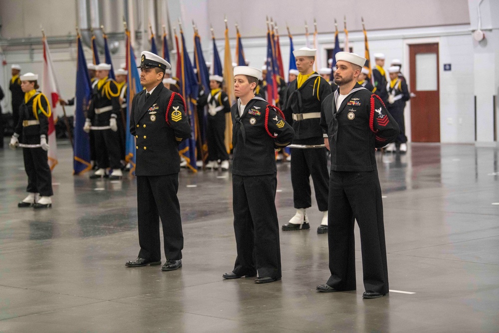 Recruit Training Command Pass in Review