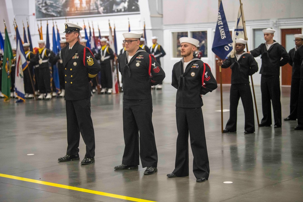 Recruit Training Command Pass in Review