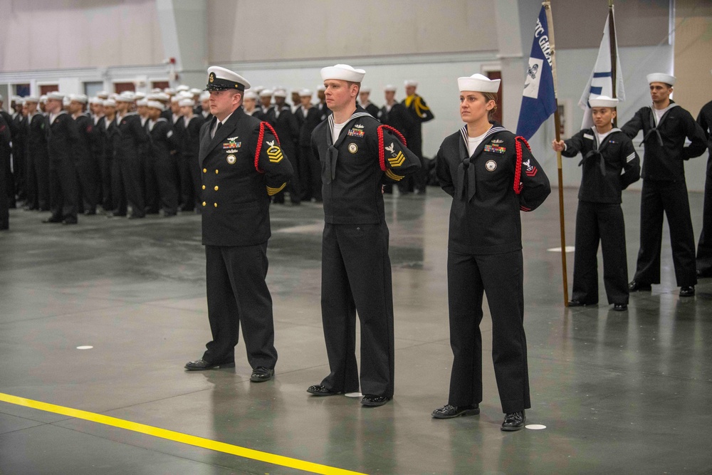 Recruit Training Command Pass in Review