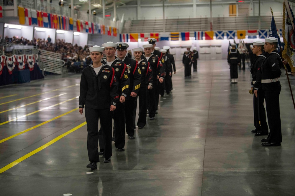 Recruit Training Command Pass in Review