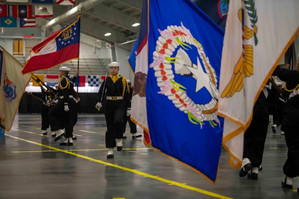 Recruit Training Command Pass in Review