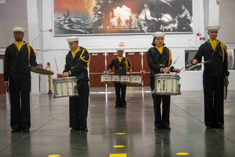 Recruit Training Command Pass in Review