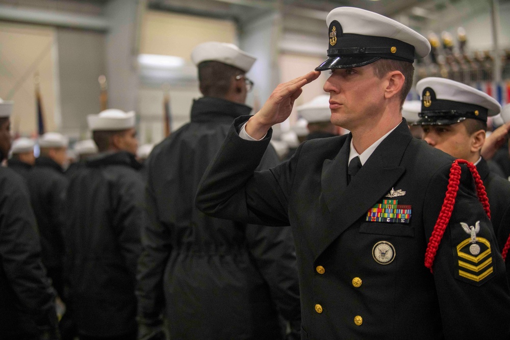 Recruit Training Command Pass in Review